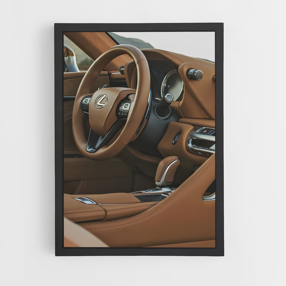 Poster Luxe Électrique – affiche Lexus (vue 2)
